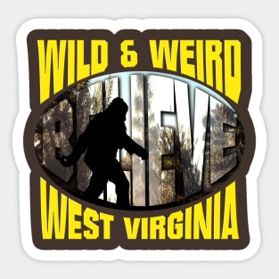 WWWV_Bigfoot Believe Sticker